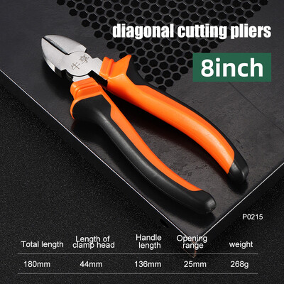 1/3 vnt Vielos pjaustytuvai Daugiafunkcinės replės Rinkiniai Rankiniai įrankiai Įstrižainė pjovimo adata Nosies replės Profesionalūs elektriko žnyplės