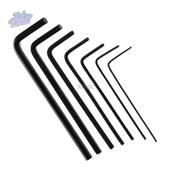 Νέο 0,7mm-3MM 7Pcs 0,7/0,9/1,3/1,5/2/2,5/3mm Εξάγωνο κλειδί Άλεν σετ εργαλείων κλειδιού χειρός RepairTools