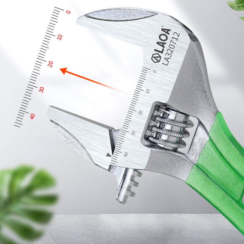 LAOA reguliuojamas veržliaraktis Lengvas, didelis atsidarantis trumpos rankenos daugiafunkciniai mini veržliarakčiai