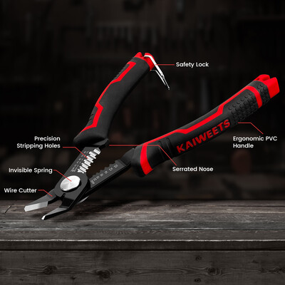 Multifunktsionaalsed traadieemaldajad tangid Tööriistad Automaatne eemaldamislõikur Kaabli traadi pressimine Elektriku remonditööriistad