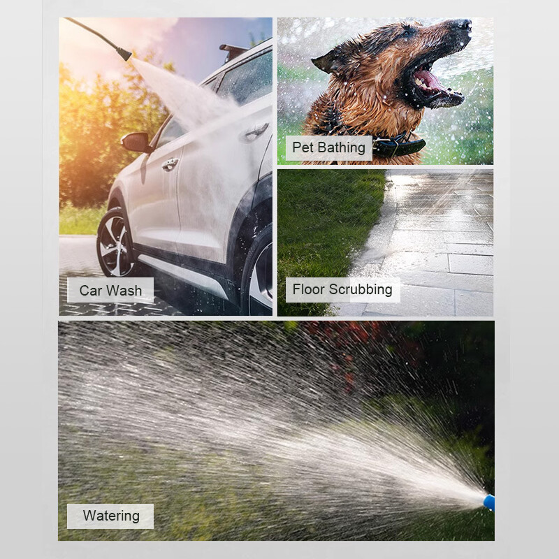 Jedan metalni priključak za crijevo od nehrđajućeg čelika, kratko crijevo za vodu s produžetkom vrtnog crijeva