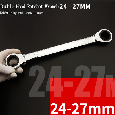 Kroomivanadium rõngas kahepealine põrkvõti, pööratav 8-9-10-12-13-14-15-16-17-18-19 mm põrkvõtme kombinatsioon