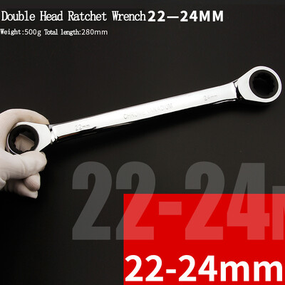 Kroomivanadium rõngas kahepealine põrkvõti, pööratav 8-9-10-12-13-14-15-16-17-18-19 mm põrkvõtme kombinatsioon