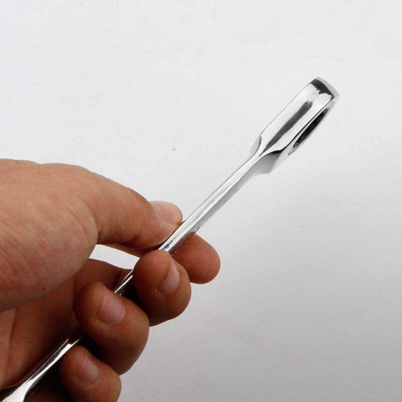 Kroomivanadium rõngas kahepealine põrkvõti, pööratav 8-9-10-12-13-14-15-16-17-18-19 mm põrkvõtme kombinatsioon