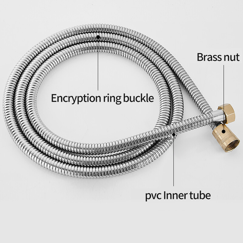 Međunarodni standard Općenito 1,5 ili 2M crijevo za tuš Kupaonski grijač vode Zaštićen od eksplozije Sprinkler crijevo za tuširanje od nehrđajućeg čelika