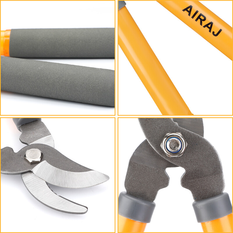 AIRAJ Foarfecă de tăiere tunderă de grădină Bonsai plante Echipament profesional de tăiere Fermă Acasă Foarfece ascuțite Unelte de mână pentru grădinărit