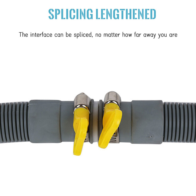 2M Univerzalno odvodno crijevo za perilicu rublja Produžne cijevi odvodnog crijeva za perilicu posuđa Plastično PP rastezljivo odvodno crijevo