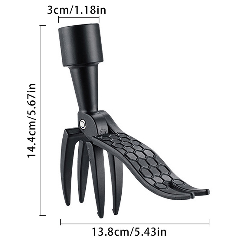 Püsti umbrohutõmbaja küünis alumiiniumsulamist käsitsi umbrohutõrjepea vahetus aiakaevamine muru labidas tööriist Juureeemaldaja ilma vardata