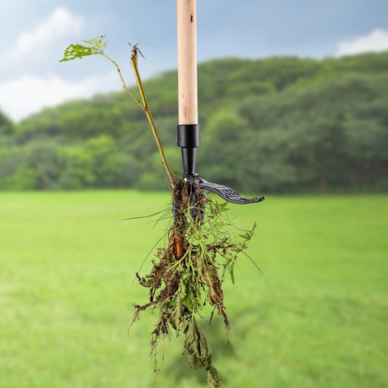 Püsti umbrohutõmbaja küünis alumiiniumsulamist käsitsi umbrohutõrjepea vahetus aiakaevamine muru labidas tööriist Juureeemaldaja ilma vardata