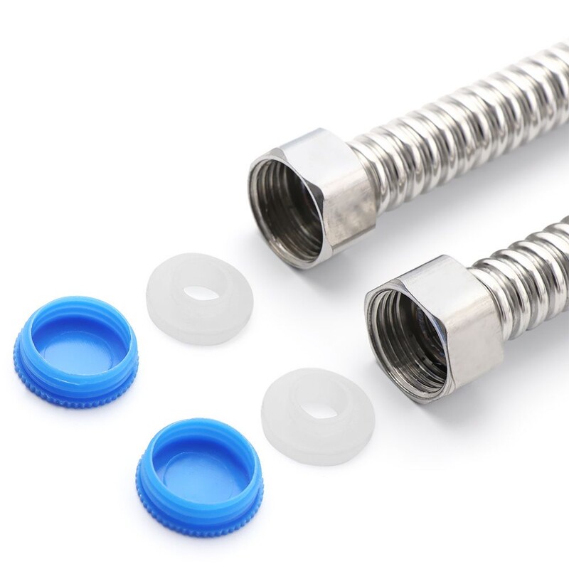 G1/2" podebljani rastezljivi nehrđajući čelik Priključak kućnog grijača vode Cijev za crijevo za vodovod Valovita cijev