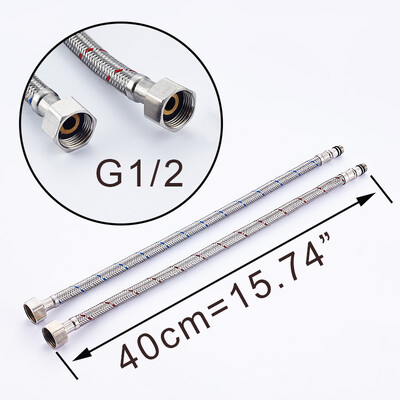 G1/2 G3/8 G9/16 Vodovodna crijeva Fleksibilne vodovodne cijevi od nehrđajućeg čelika 40 cm 60 cm 80 cm 100 cm Miješalica za hladnu i toplu vodu Cijevi za vodu