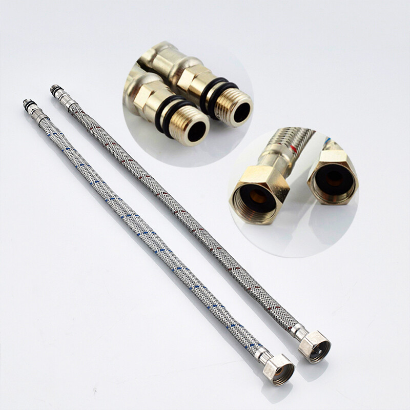 G1/2 G3/8 G9/16 Vodovodna crijeva Fleksibilne vodovodne cijevi od nehrđajućeg čelika 40 cm 60 cm 80 cm 100 cm Miješalica za hladnu i toplu vodu Cijevi za vodu