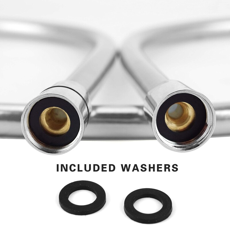 1.5/2.0M PVC silikonsko crijevo za glavu tuša Fleksibilna cijev Cijev visokog pritiska vode Snažna višeslojna vodovodna oprema Kupaonski pribor