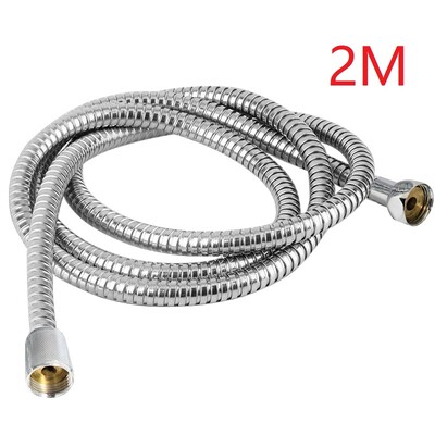 Fleksibilno crijevo za tuširanje od nehrđajućeg čelika Dugo kupaonski tuš Produžetak crijeva za vodu Vodovodna cijev Cijev za povlačenje Kupaonski pribor