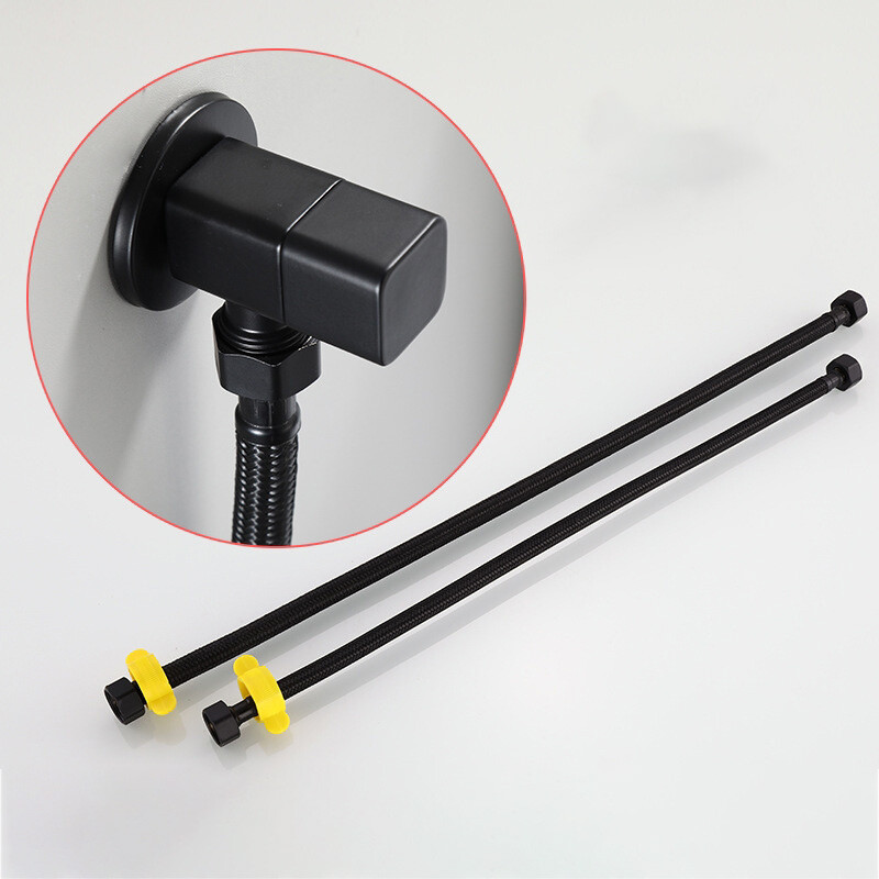 G1/2 60/80 cm Vodovodna pletenica Fleksibilna cijev za dovod vode Slavina Cijev za grijanje Priključak za WC Dovodna cijev Kuhinja Kupaonica