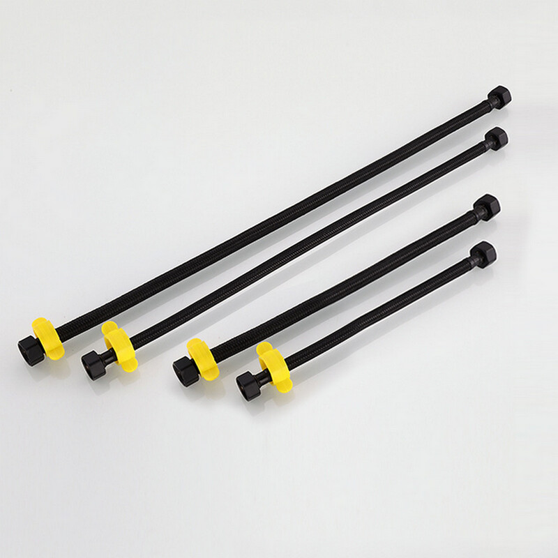 G1/2 60/80 cm Vodovodna pletenica Fleksibilna cijev za dovod vode Slavina Cijev za grijanje Priključak za WC Dovodna cijev Kuhinja Kupaonica