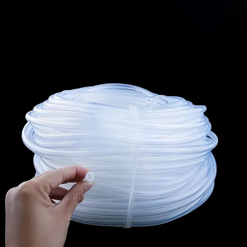 5 metara prozirna silikonska cijev za hranu 6 8 8 10 fleksibilna vrtna gumena cijev akvarij meka cijev silikonska cijev