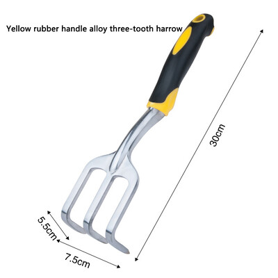 Aiatööriista käsitsi kellu Bonsai labidareha, kultivaator, ergonoomilise käepidemega umbrohutööriistad, aiamuru põllumaade ümberistutamine