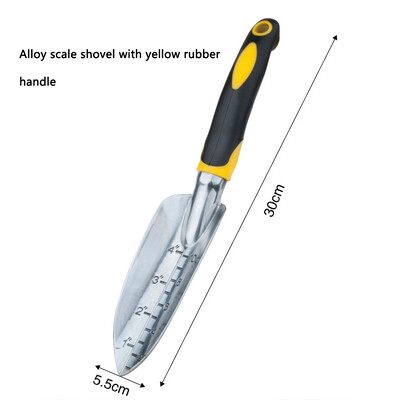 Aiatööriista käsitsi kellu Bonsai labidareha, kultivaator, ergonoomilise käepidemega umbrohutööriistad, aiamuru põllumaade ümberistutamine
