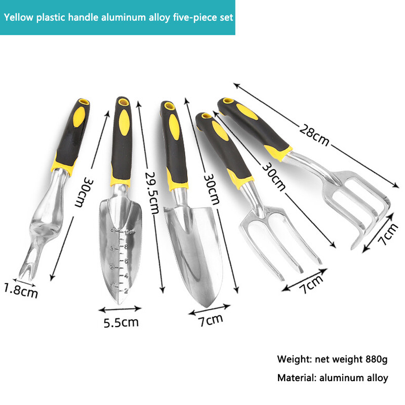 Aiatööriista käsitsi kellu Bonsai labidareha, kultivaator, ergonoomilise käepidemega umbrohutööriistad, aiamuru põllumaade ümberistutamine