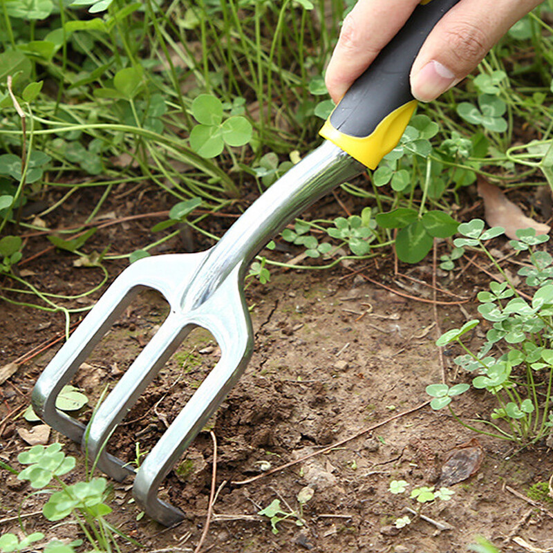 Aiatööriista käsitsi kellu Bonsai labidareha, kultivaator, ergonoomilise käepidemega umbrohutööriistad, aiamuru põllumaade ümberistutamine