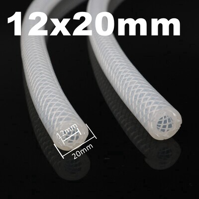 1M Silikonska cijev za hranu 4 6 8 10 12 16 20 28 mm vanjskog promjera Fleksibilna gumena cijev Cijev za kavu i mlijeko Zadebljana cijev za pivo