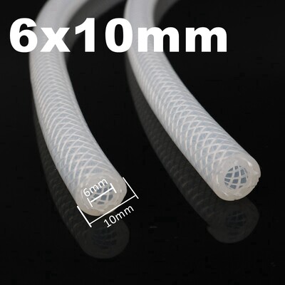 1M Silikonska cijev za hranu 4 6 8 10 12 16 20 28 mm vanjskog promjera Fleksibilna gumena cijev Cijev za kavu i mlijeko Zadebljana cijev za pivo