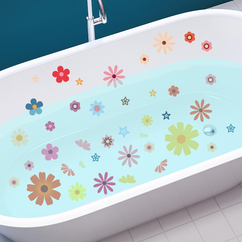 Shangyi SPW-B052 Creative Cartoon Huatuo vonios lipdukas Lipdukas, atsparus vandeniui, neslystantis vonios dekoravimo lipdukas didmeninė prekyba sienomis