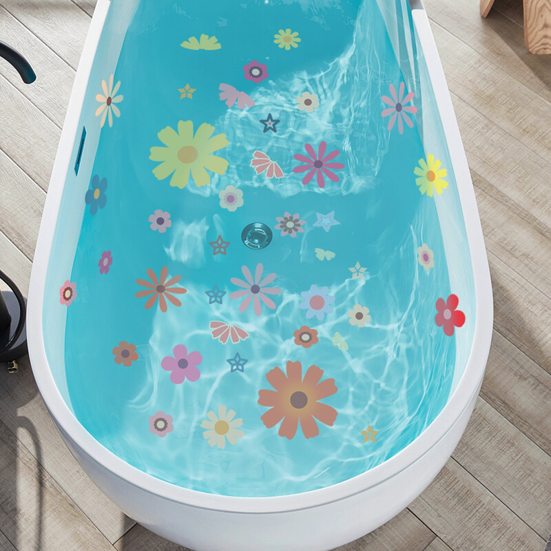 Shangyi SPW-B052 Creative Cartoon Huatuo vonios lipdukas Lipdukas, atsparus vandeniui, neslystantis vonios dekoravimo lipdukas didmeninė prekyba sienomis