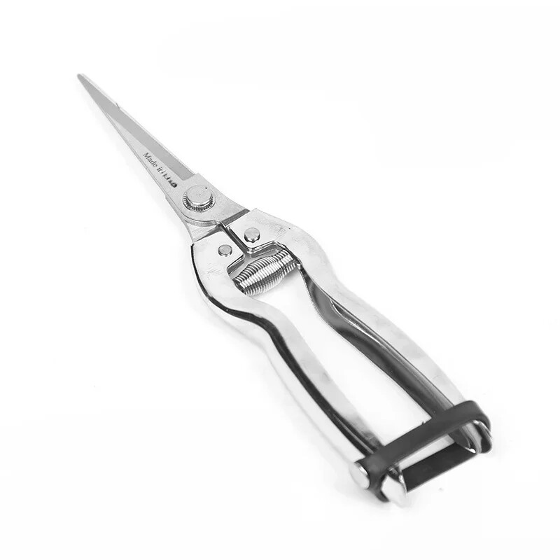 Nerūdijančio plieno genėjimo žirklės Sodo įrankiai Žirklės su dantyta cinko lydinio rankena Vaismedžių šiurkščių šakų žirklės