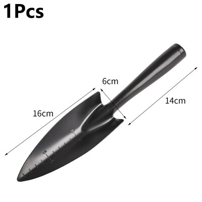 1/3 tk mangaanterasest aiatööriistade komplekt, multifunktsionaalne väike reha/labidas kaaluga kaasaskantavad välistingimustes kasutatavad mulla kobestamise käsitööriistad