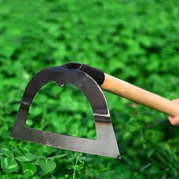 Hollow Hoe Weeding Rake Εξοικονόμηση εργασίας Βοτάνισμα & Χαλάρωση Εδάφους Artifact Harrow Χειροκίνητη χαλύβδινη σκαπάνη βοτάνισης σκαπάνης αγρόκτημα Εργαλείο Κηπουρικής