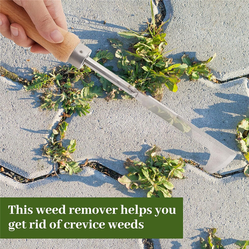 Sodo ravėjimo įrankis ravėjimo ištraukiklis L formos rankinis įtrūkęs ravėjimo įrankis piktžolių ištraukėjas žemės ūkio bonsai reikmenų šalinimo rankinis įrankis