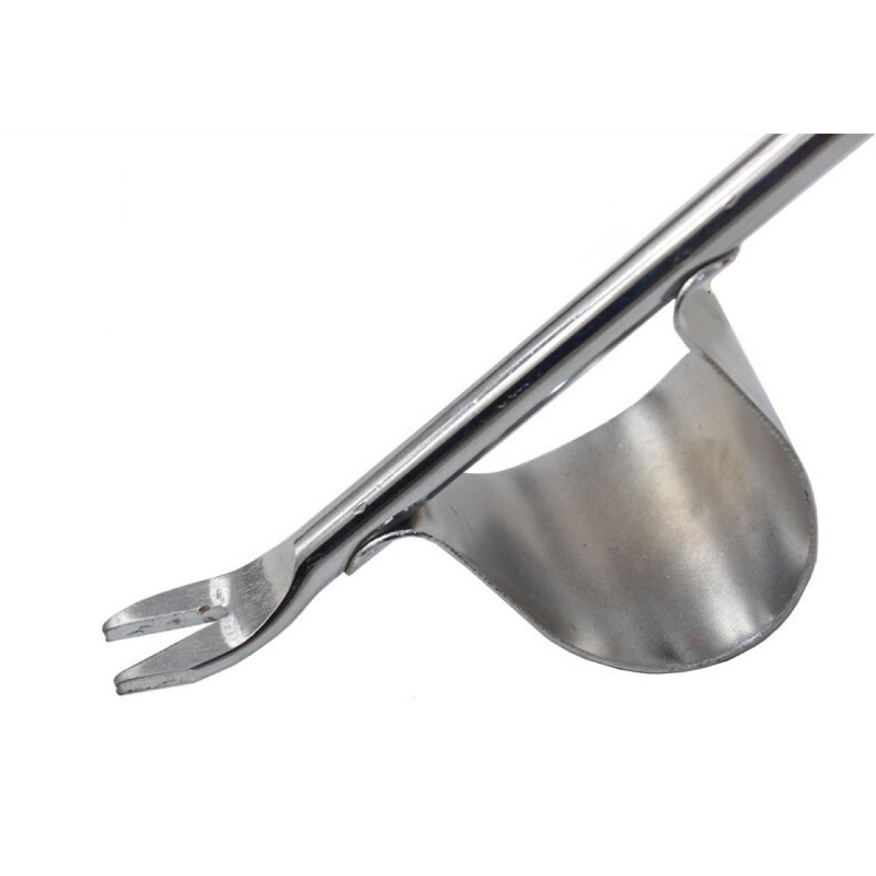 Extractor de rădăcină din oțel Mașină de îndepărtare a buruienilor de mână din lemn Extractor de iarbă de grădină Unelte cu mâner lung Instrument de îndepărtare a buruienilor