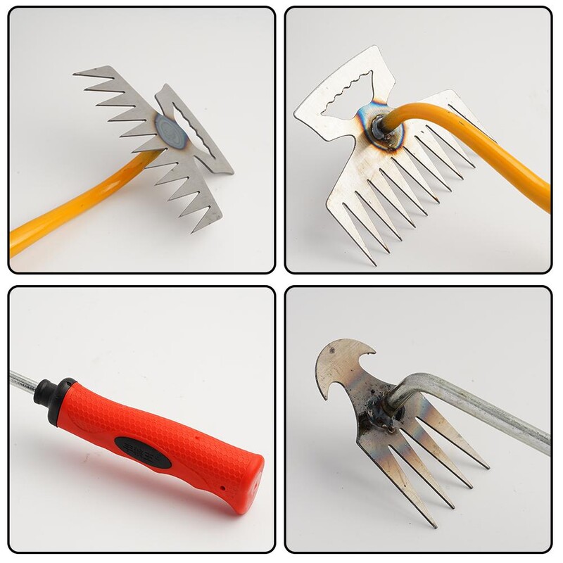 Käsitsi aia umbrohuti umbrohutõrje eemaldamine reha harimine Põllumajandus umbrohutaja istutamine kultiveerimine istutamine aed Backy D8I4