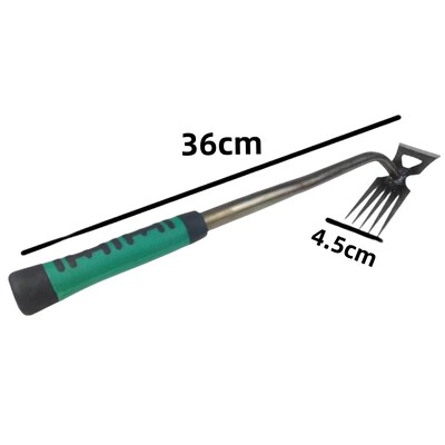 2-ühes käsitsi umbrohu eemaldamise tööriist muru juurdumiseks lahtise pinnase käsitsi umbrohutõrje eemaldamise tõmbeseade aiakühvliga aiatööriistade eemaldamine