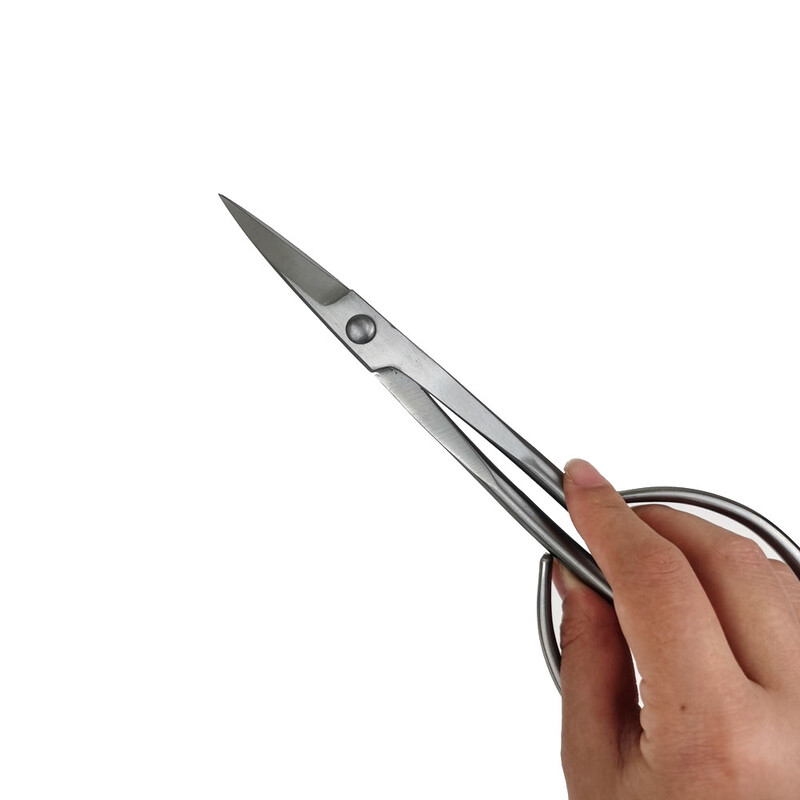 8,3 colio 210 mm bonsai nerūdijančio plieno žirklės, profesionalios vazoninės genėjimo žirklės, skirtos sodo lapų daigų gėlėms