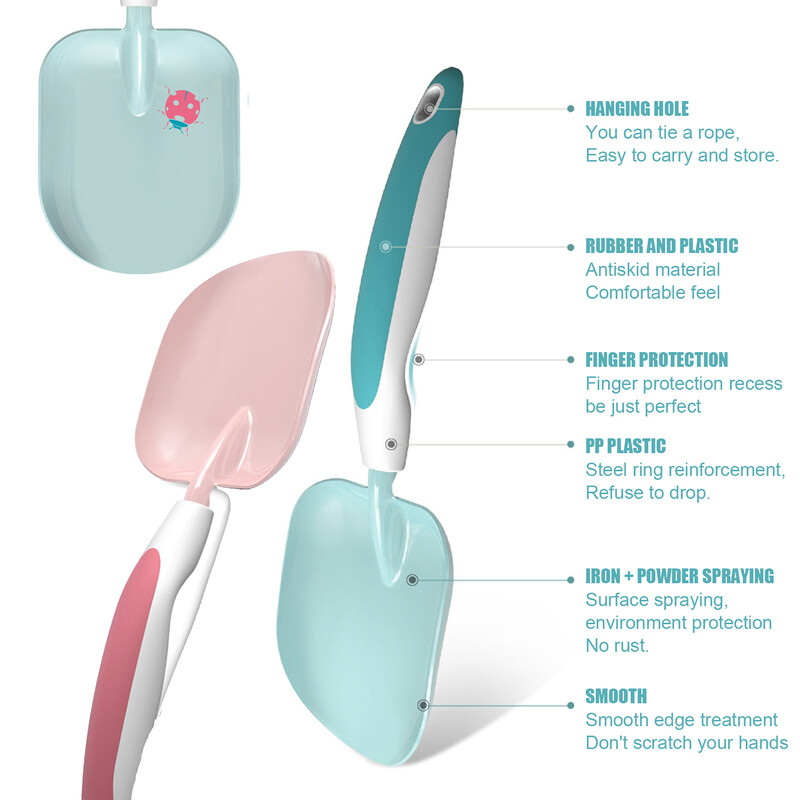 4 tk/komplekt Labida reha istutustööriistade kombinatsioon Kodu aiandus Käsitööriistad Liivakasti mänguasjad Mini kaevamisülikond lastele Täiskasvanud