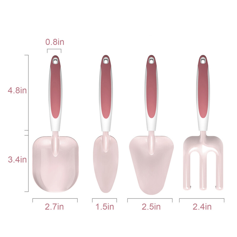 4 tk/komplekt Labida reha istutustööriistade kombinatsioon Kodu aiandus Käsitööriistad Liivakasti mänguasjad Mini kaevamisülikond lastele Täiskasvanud