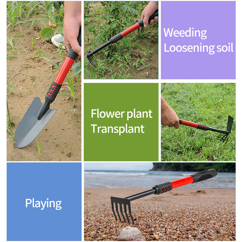 Aiandus Väike labidas reha kõblas lillede istutamiseks rohimine rannaliiva kaevamise tööriist Põllumajanduslik juurviljapõld Aiatööriist