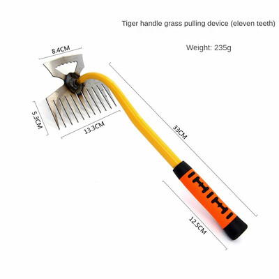 Weeding Puller Tool Manual Vertical Weeding Digging Grass Shovel Lawn Root Remover Garden Hoe Garden Supplie for Weeding Digging