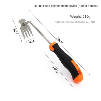 Weeding Puller Tool Manual Vertical Weeding Digging Grass Shovel Lawn Root Remover Garden Hoe Garden Supplie for Weeding Digging