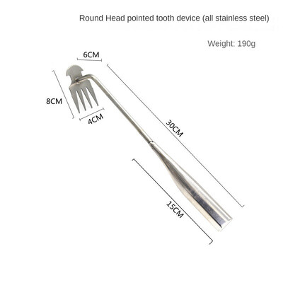 Weeding Puller Tool Manual Vertical Weeding Digging Grass Shovel Lawn Root Remover Garden Hoe Garden Supplie for Weeding Digging