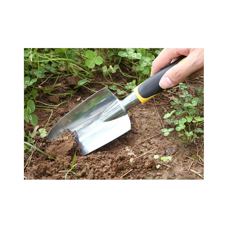 Sodininkystė Maži kastuvai lydinio augalai Gėlės Laisva žemė Kastuvas Ravėjimas Skylių kasimas Įrankiai sodui sodinti Neslidžia rankena