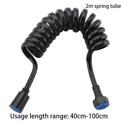 Avapax Spring Fleksibilno crijevo na uvlačenje Fleksibilno crijevo za tuš od nehrđajućeg čelika za glavu tuša WC Bide Cijev za vodu Vodovod