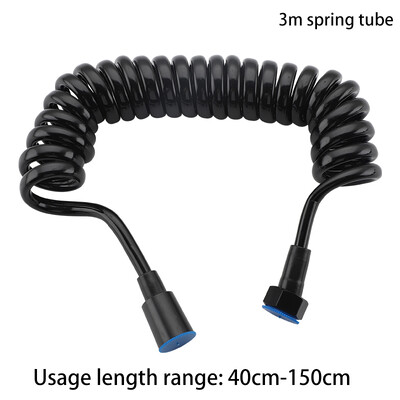 Avapax Spring Fleksibilno crijevo na uvlačenje Fleksibilno crijevo za tuš od nehrđajućeg čelika za glavu tuša WC Bide Cijev za vodu Vodovod