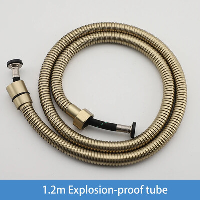 Avapax Spring Fleksibilno crijevo na uvlačenje Fleksibilno crijevo za tuš od nehrđajućeg čelika za glavu tuša WC Bide Cijev za vodu Vodovod