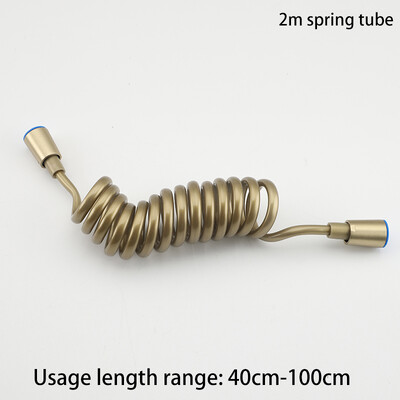 Avapax Spring Fleksibilno crijevo na uvlačenje Fleksibilno crijevo za tuš od nehrđajućeg čelika za glavu tuša WC Bide Cijev za vodu Vodovod