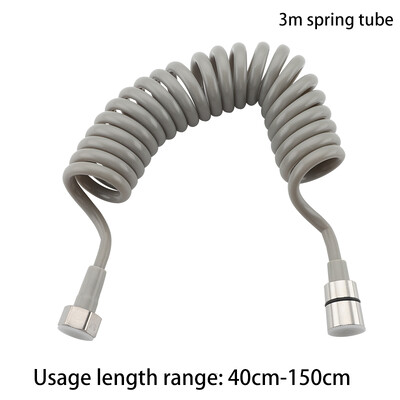 Avapax Spring Fleksibilno crijevo na uvlačenje Fleksibilno crijevo za tuš od nehrđajućeg čelika za glavu tuša WC Bide Cijev za vodu Vodovod