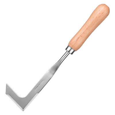 Multifunktsionaalne riiul Weeder Crevice rohimise tööriist roostevabast terasest käsitsi aiamuru umbrohutaja pöögi käepidemega aiatööriist